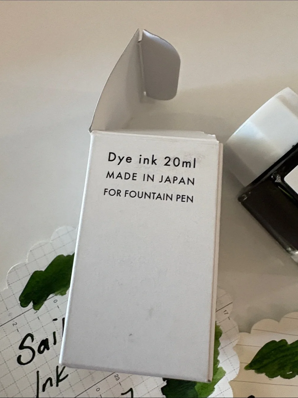 Sailor Ink Studio 967 Olive Green Fountain Pen Ink Sample 4ml